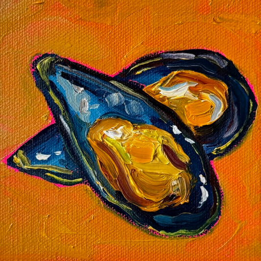 Mini Mussels, 5x5 Inch Original