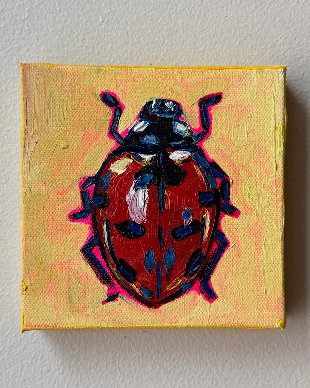 Mini Ladybug, 5x5 Inch Original