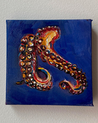 Mini Octopus, 5x5 Inch Original