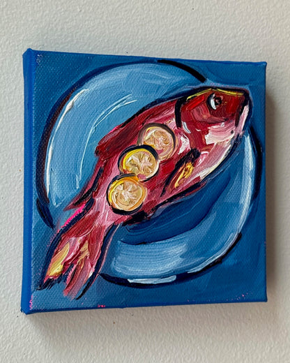 Mini Red Snapper, 5x5 Inch Original