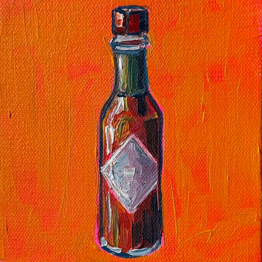 Mini Hot Sauce, 5x5 Inch Original