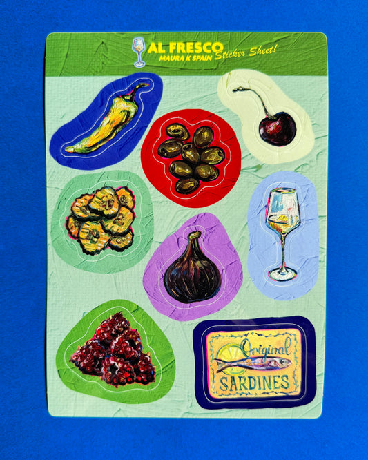 STICKER SHEET: Al Fresco