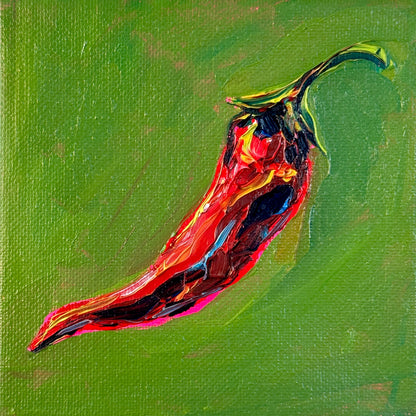 Mini Chili Pepper 5x5 Inch Original
