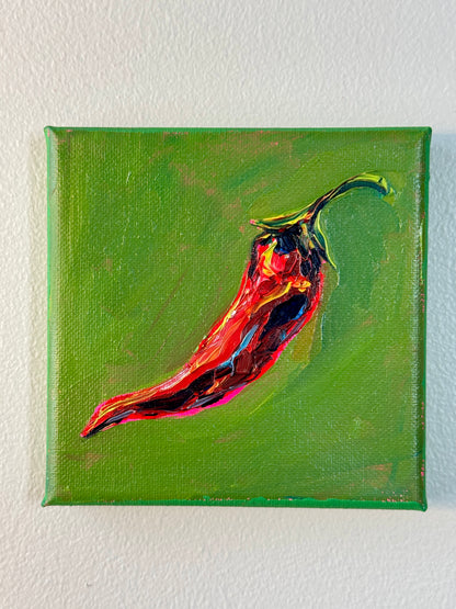Mini Chili Pepper 5x5 Inch Original