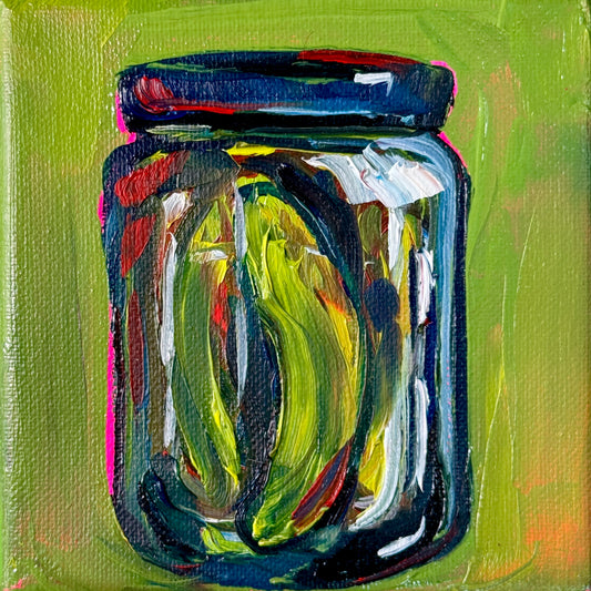 Mini Pickle Jar PRINT (LIMITED TIME)