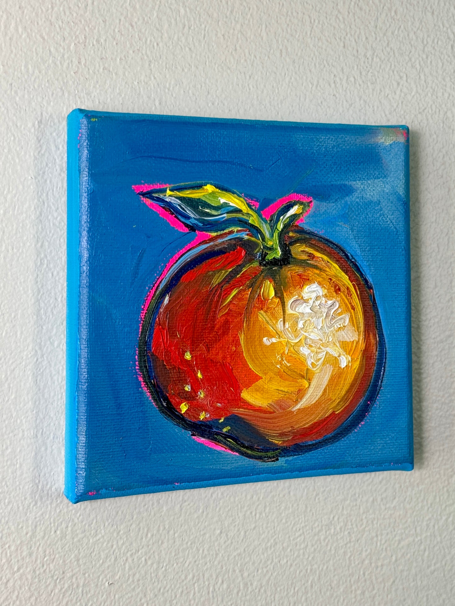 Mini Orange, 5x5 Inch Original