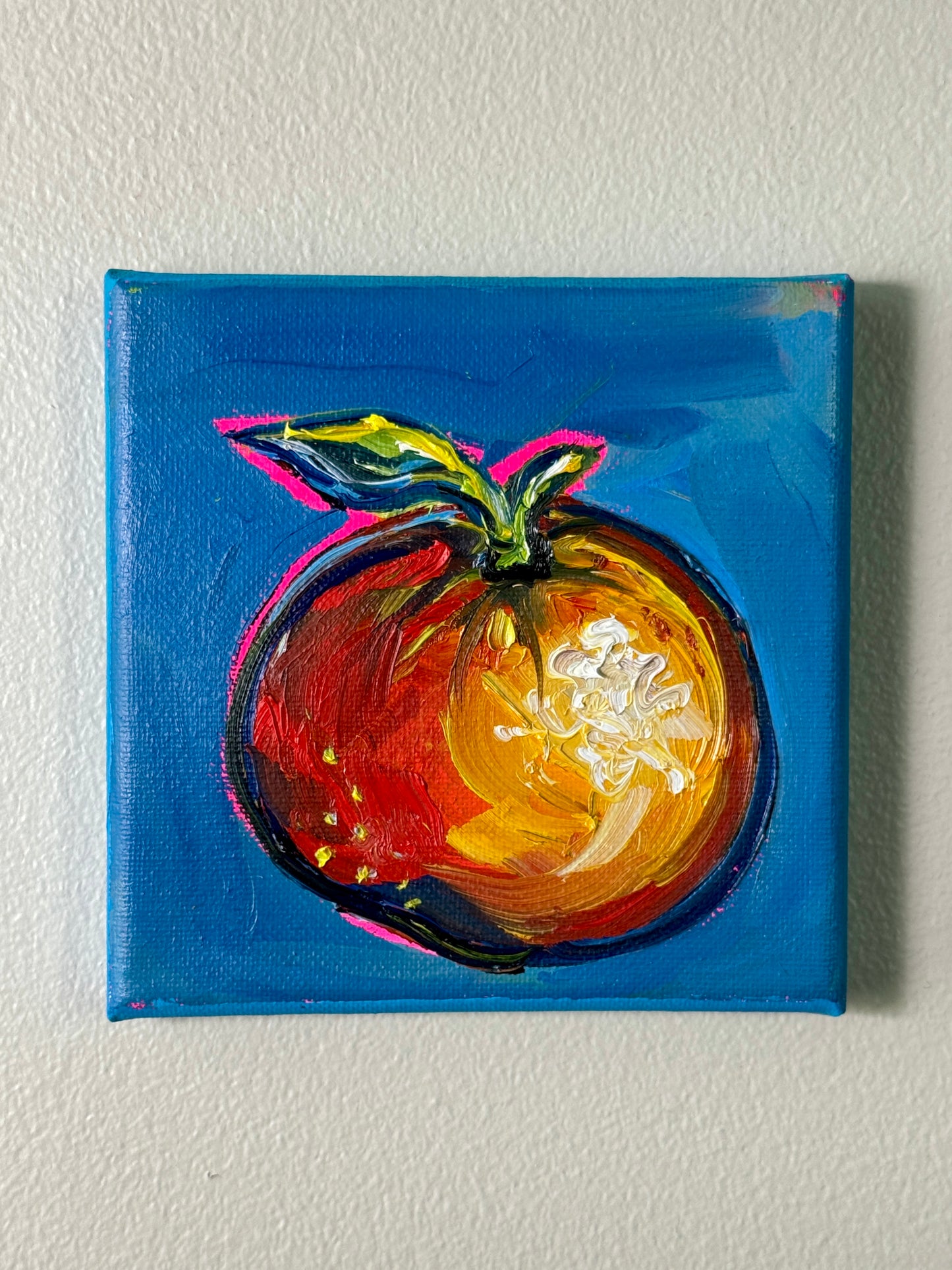 Mini Orange, 5x5 Inch Original