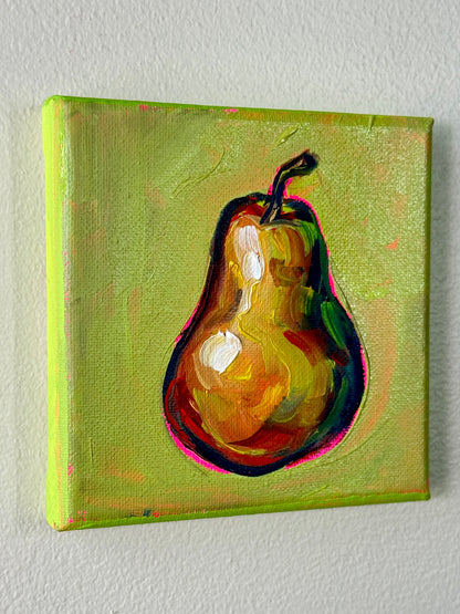 Mini Pear, 5x5 Inch Original