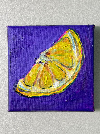 Mini Lemon Slice, 5x5 Inch Original