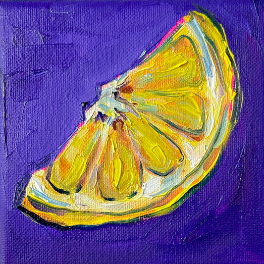 Mini Lemon Slice, 5x5 Inch Original