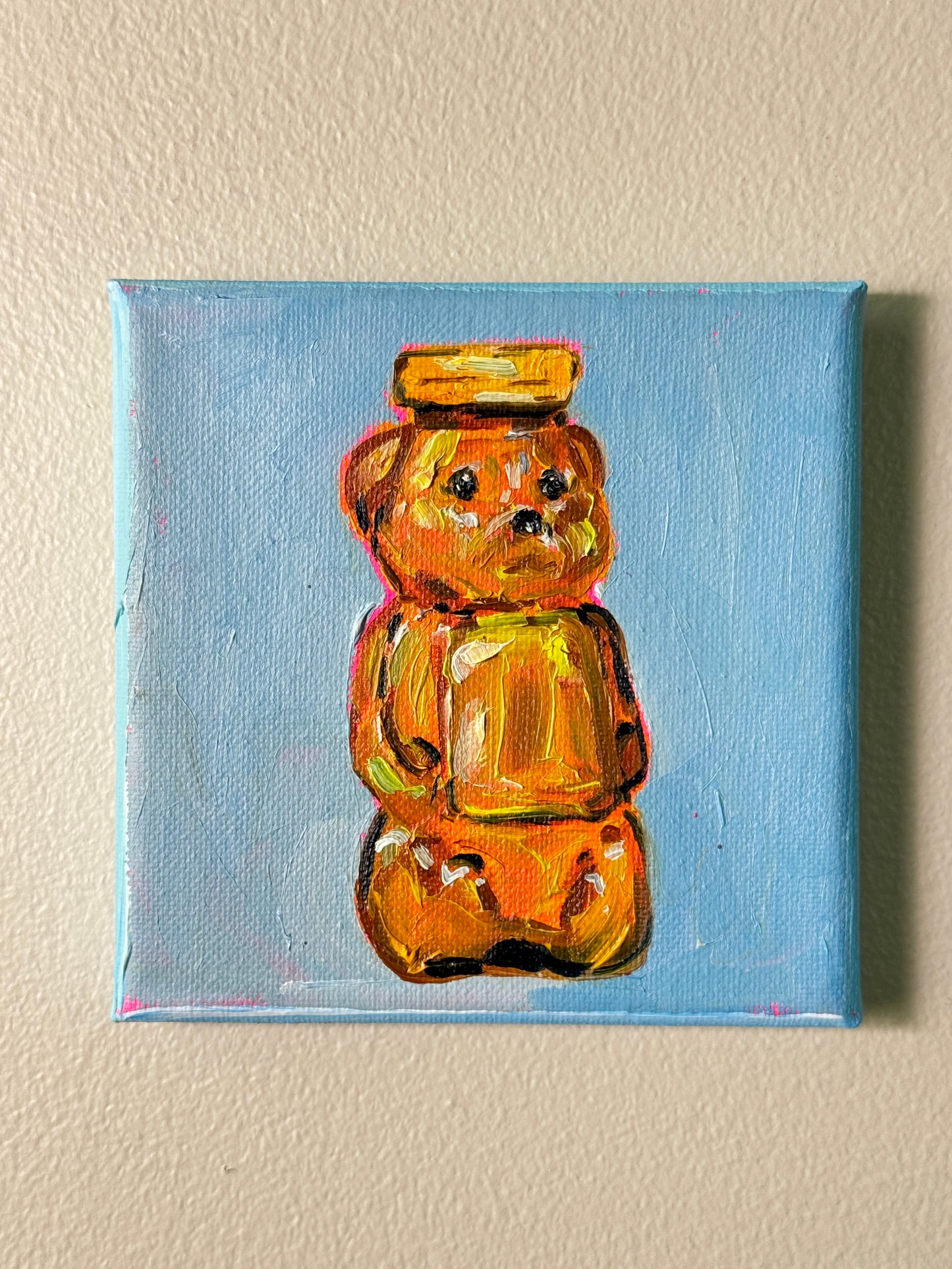 Mini Honey Bear, 5x5 Inch Original