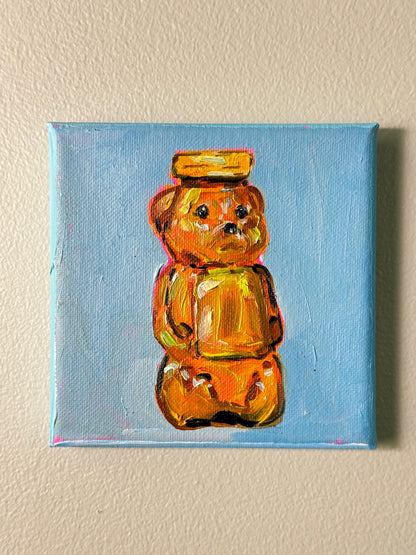 Mini Honey Bear, 5x5 Inch Original
