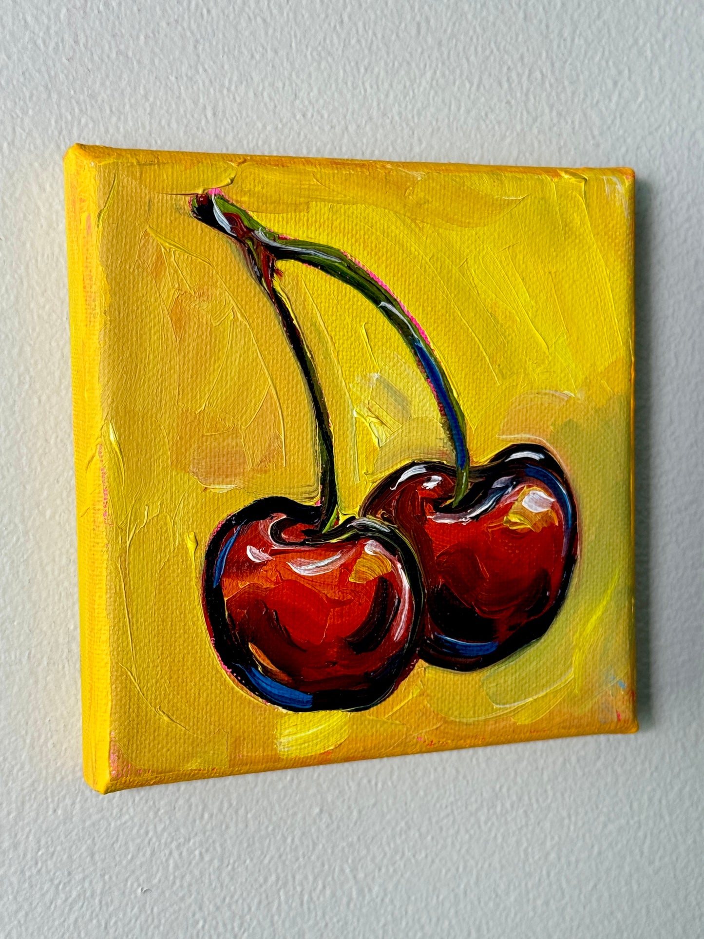 Mini Cherries, 5x5 Inch Original