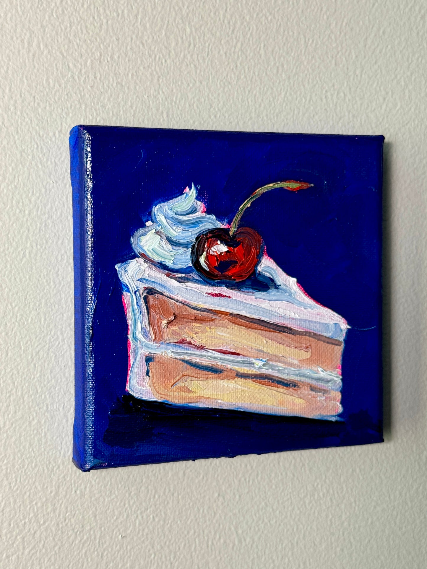 Mini Cake Slice, 5x5 Inch Original