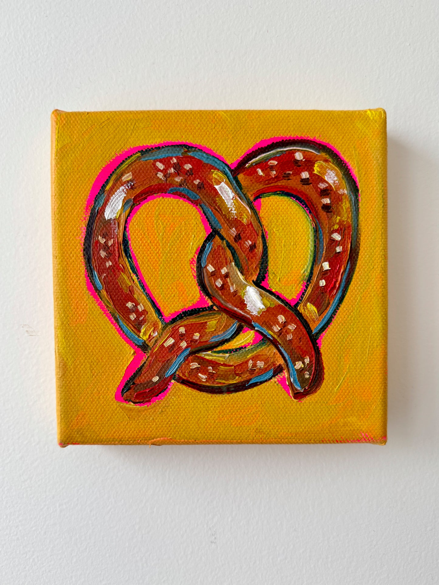 Mini Pretzel, 5x5 Inch Original