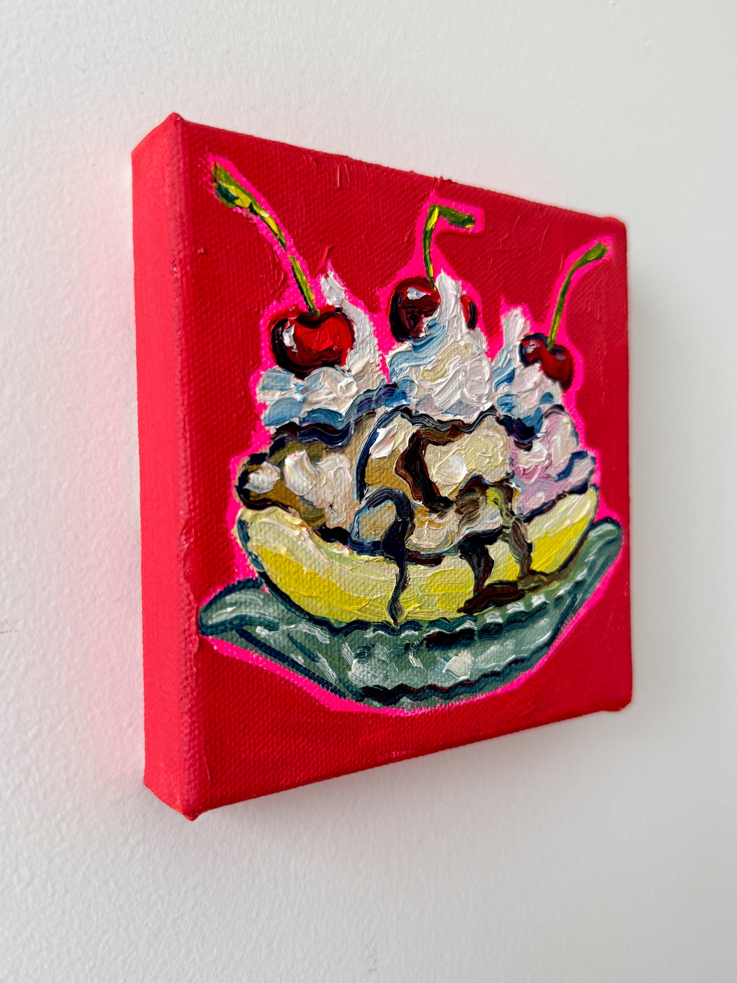 Mini Banana Split, 5x5 Inch Original