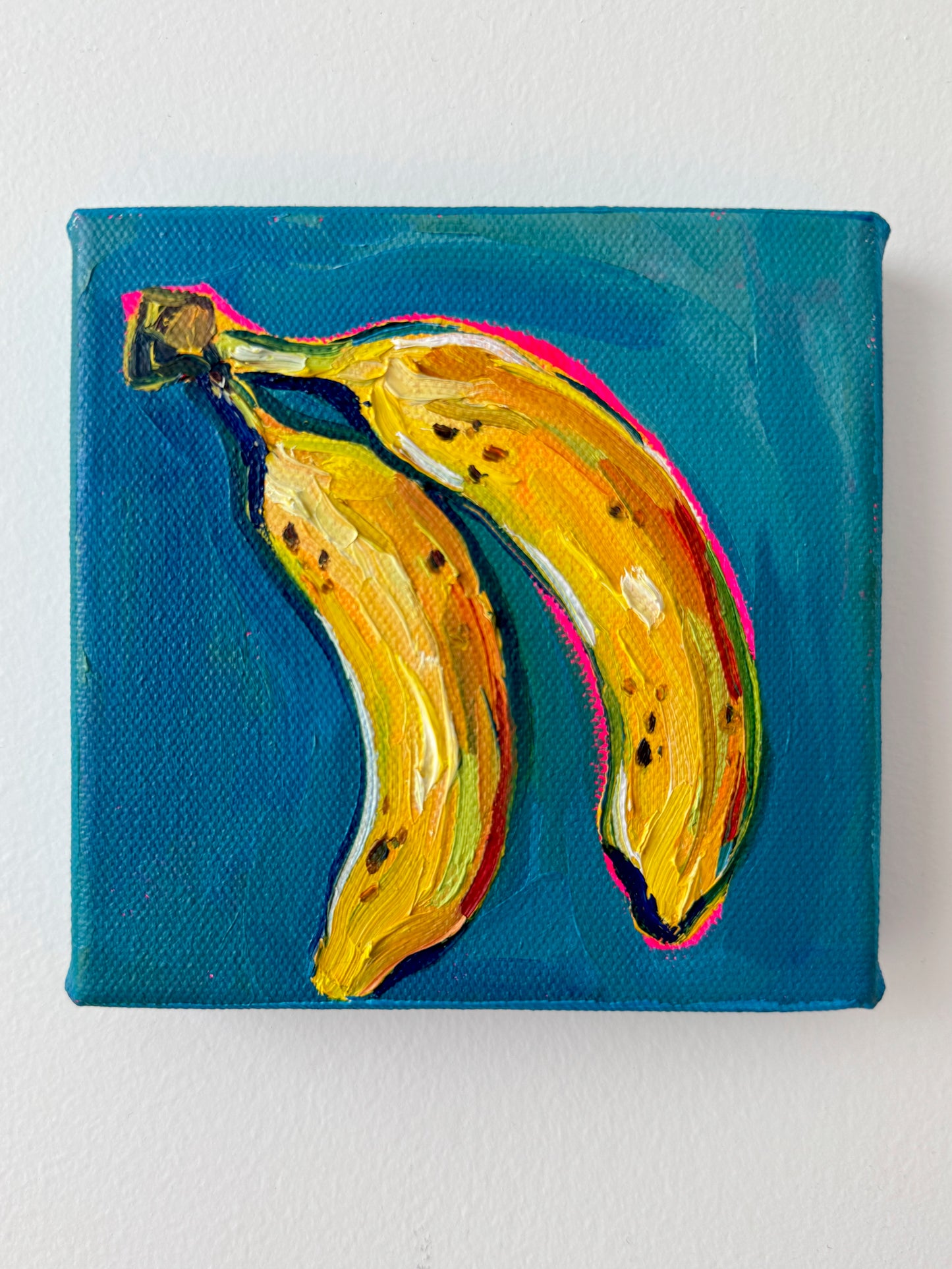 Mini Bananas, 5x5 Inch Original
