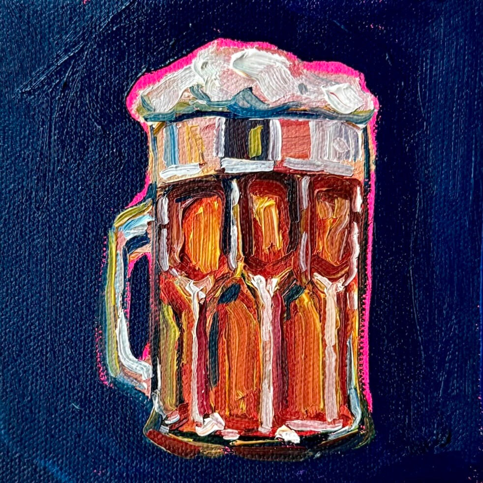 Mini Beer Pint PRINT (LIMITED TIME)