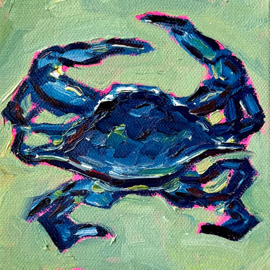 Mini Blue Crab PRINT (LIMITED TIME)