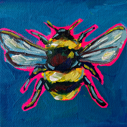 Mini Bumblebee, 5x5 Inch Original