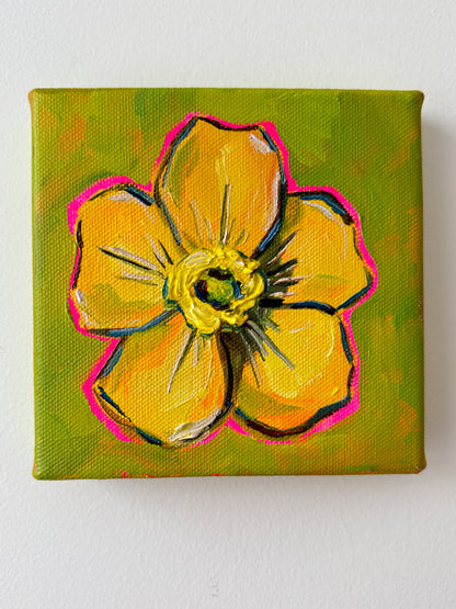 Mini Buttercup, 5x5 Inch Original