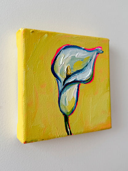 Mini Calla Lily, 5x5 Inch Original