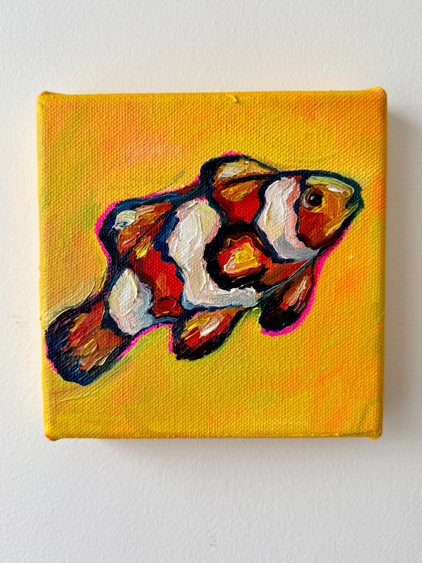 Mini Clownfish, 5x5 Inch Original