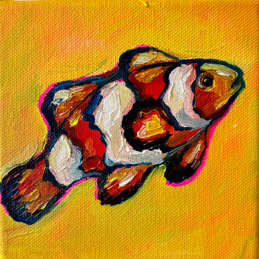 Mini Clownfish PRINT (LIMITED TIME)