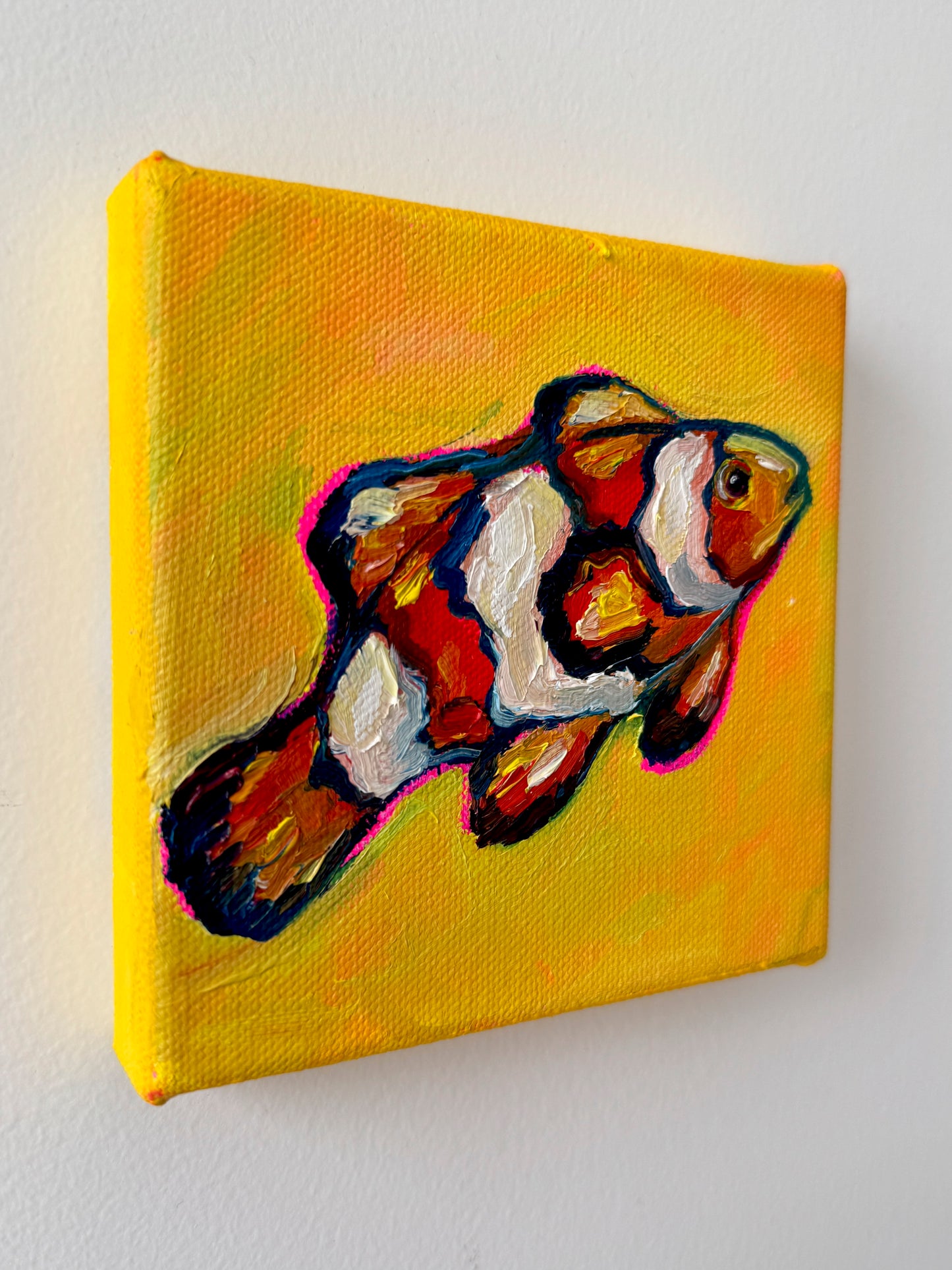 Mini Clownfish, 5x5 Inch Original