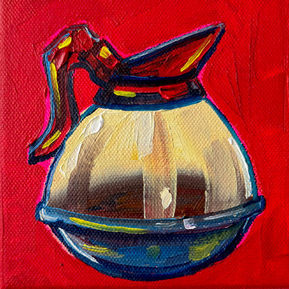 Mini Coffee Pot, 5x5 Inch Original