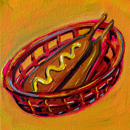 Mini Corndogs, 5x5 Inch Original