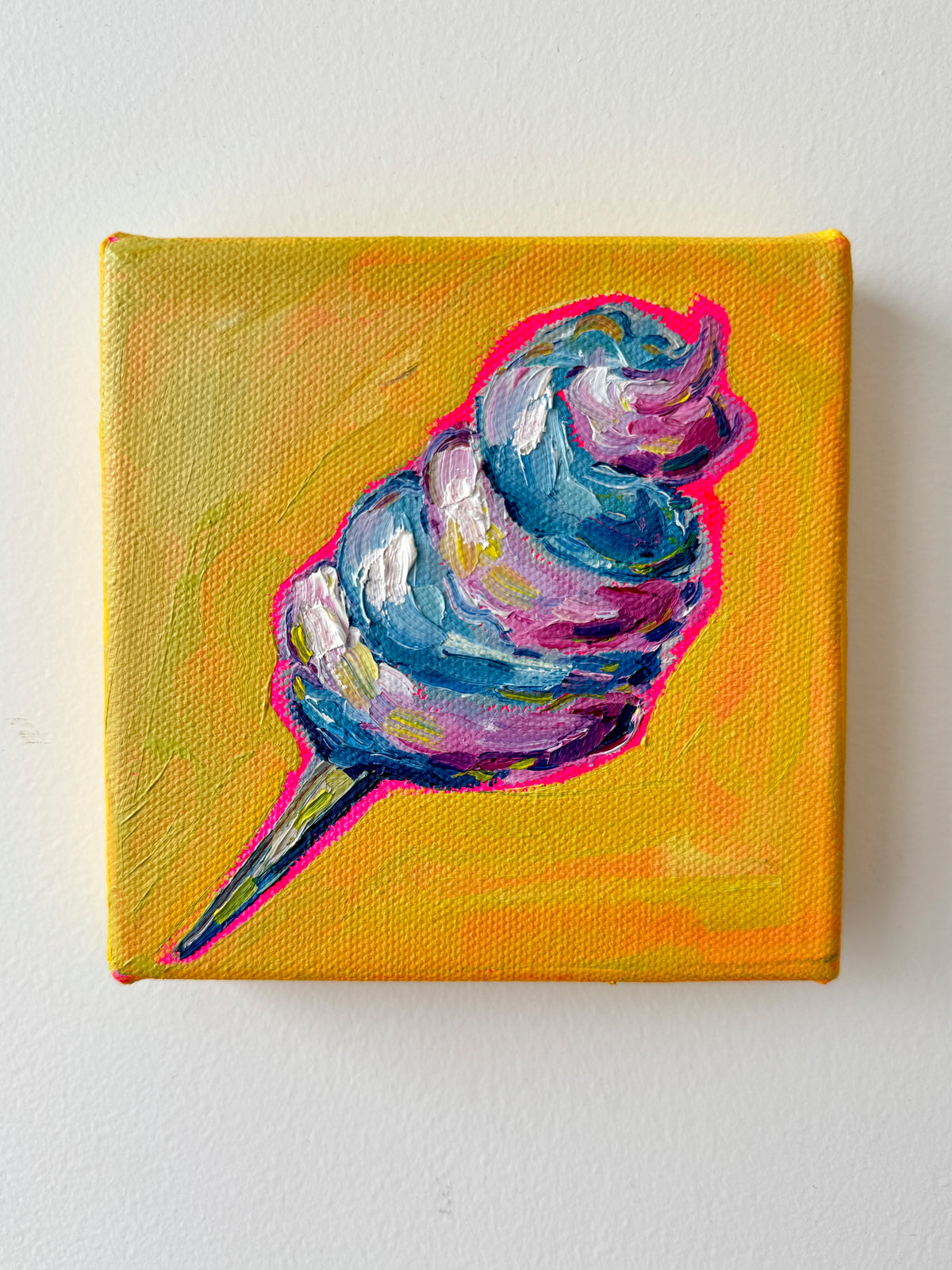 Mini Cotton Candy, 5x5 Inch Original