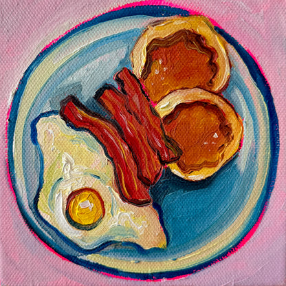 Mini Diner Breakfast, 5x5 Inch Original