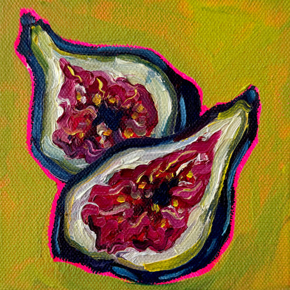 Mini Fig Halves, 5x5 Inch Original