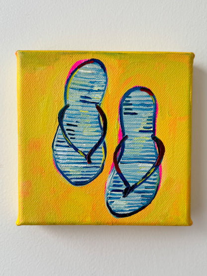 Mini Flip Flops, 5x5 Inch Original
