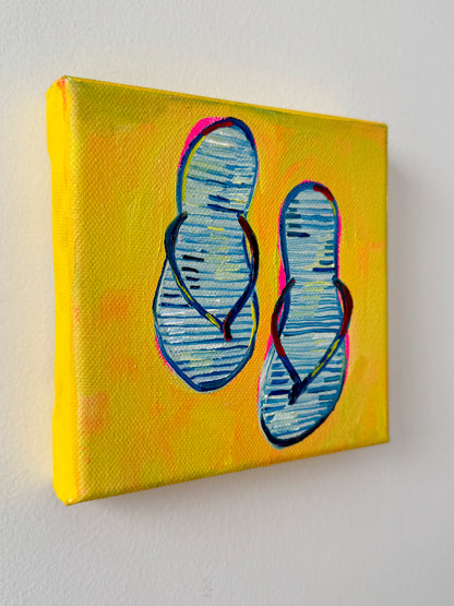 Mini Flip Flops, 5x5 Inch Original