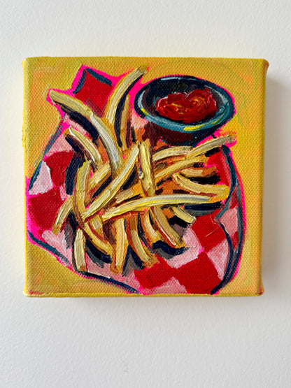 Mini French Fries, 5x5 Inch Original