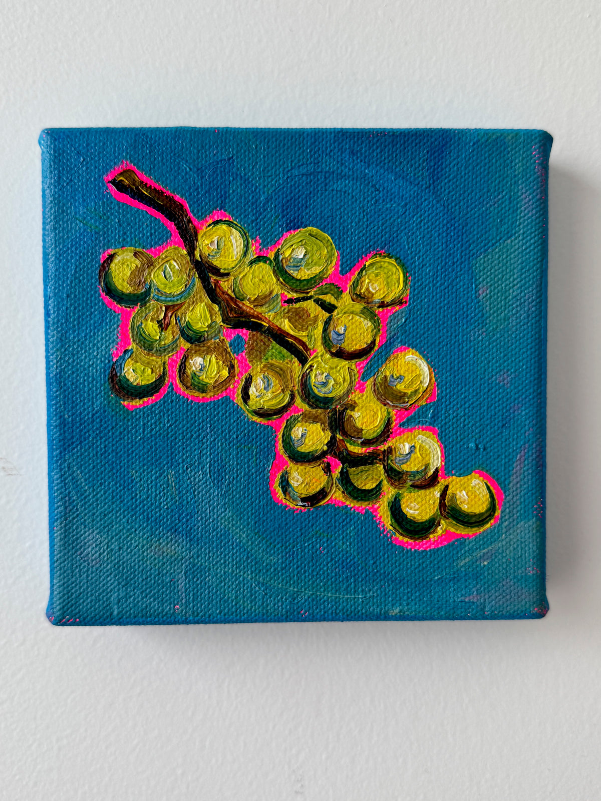 Mini Green Grapes, 5x5 Inch Original