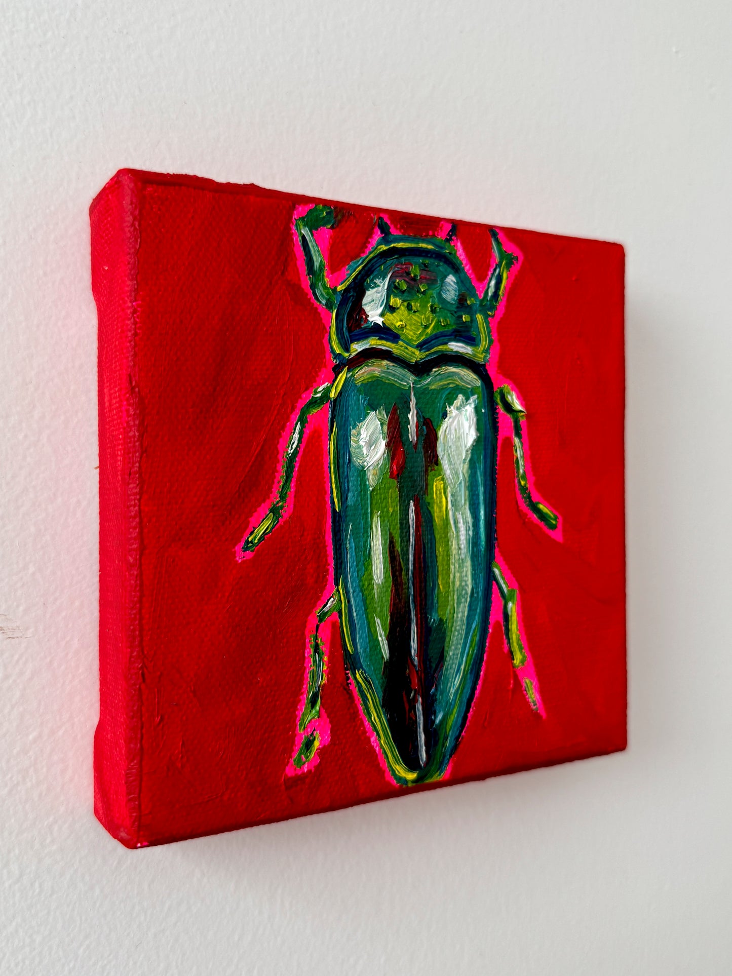 Mini Jewel Beetle, 5x5 Inch Original
