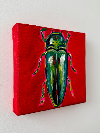 Mini Jewel Beetle, 5x5 Inch Original