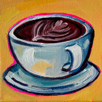 Mini Latte, 5x5 Inch Original