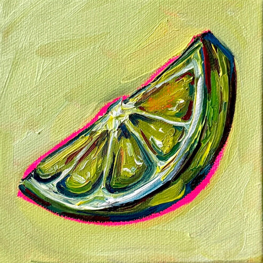 Mini Lime Wedge PRINT (LIMITED TIME)