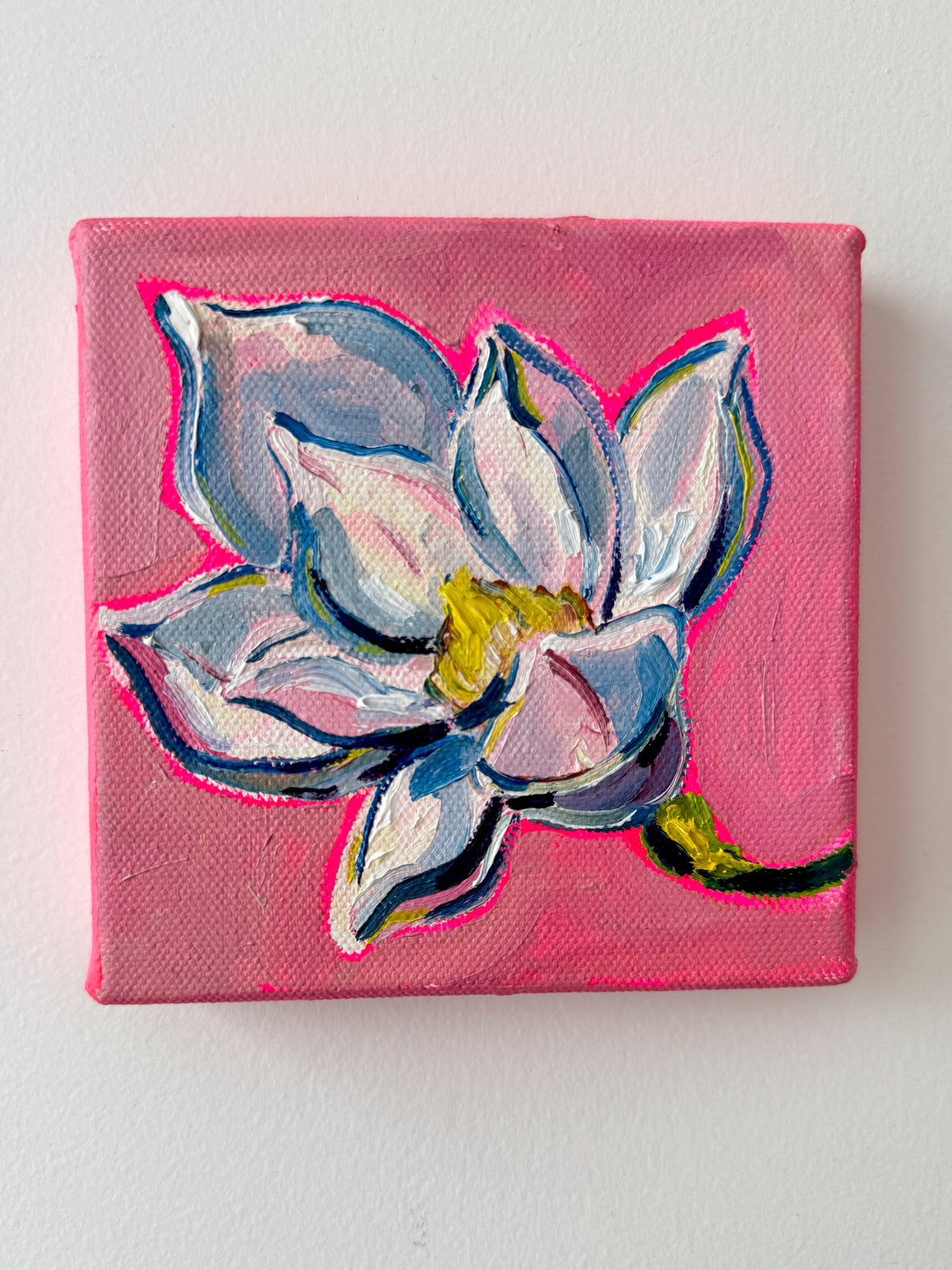 Mini Magnolia Flower, 5x5 Inch Original
