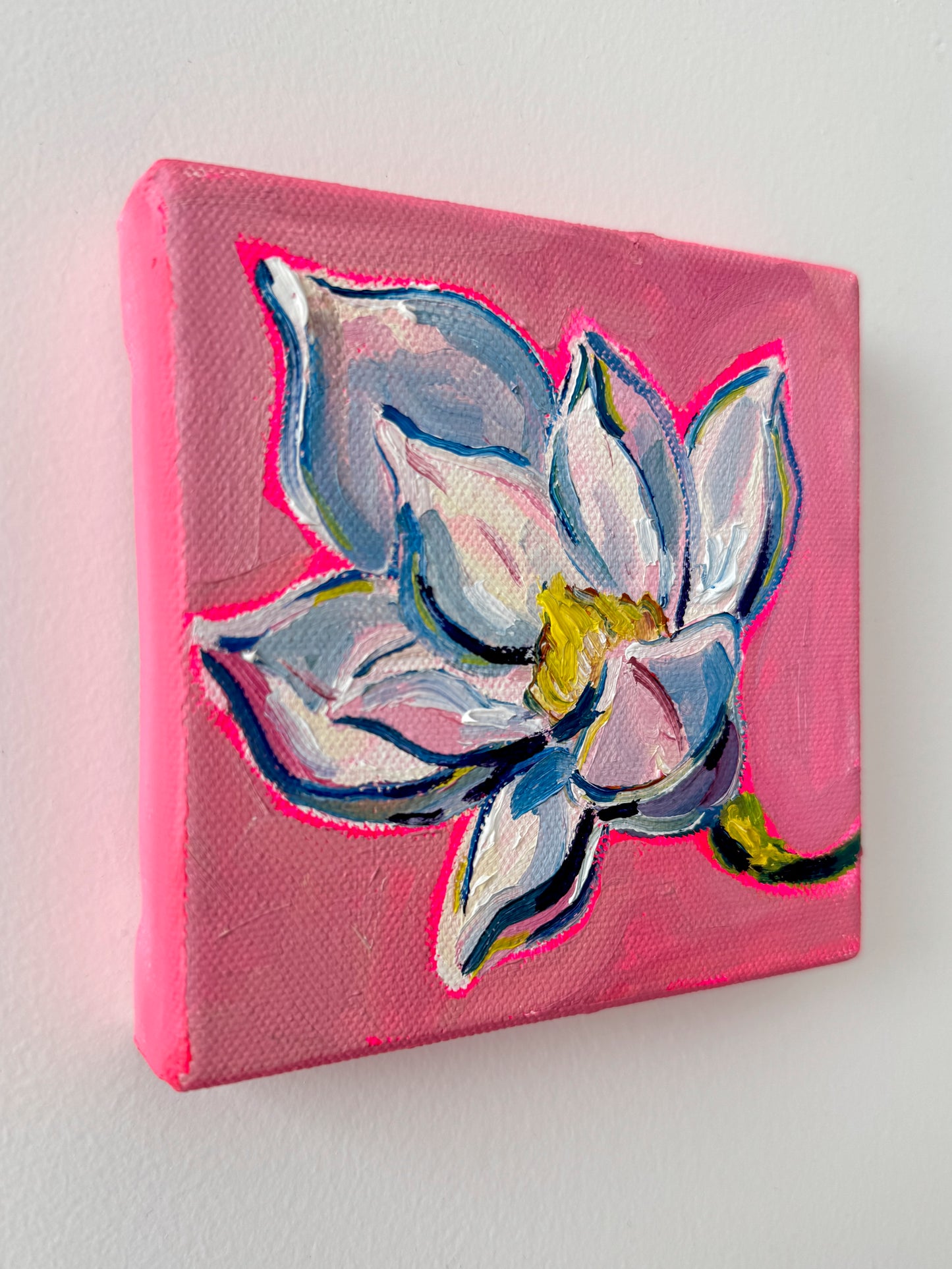 Mini Magnolia Flower, 5x5 Inch Original