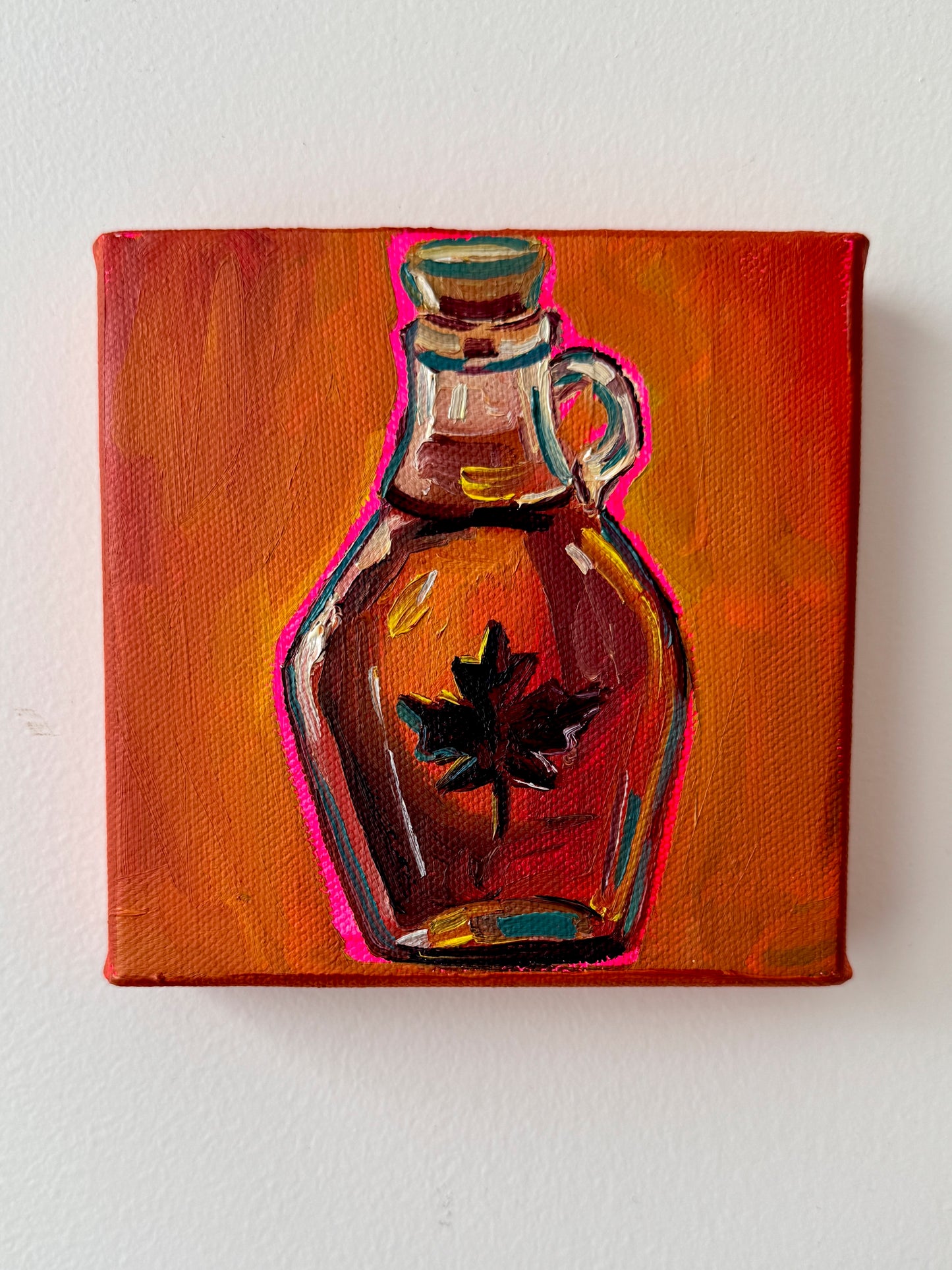 Mini Maple Syrup, 5x5 Inch Original