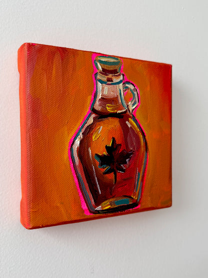 Mini Maple Syrup, 5x5 Inch Original