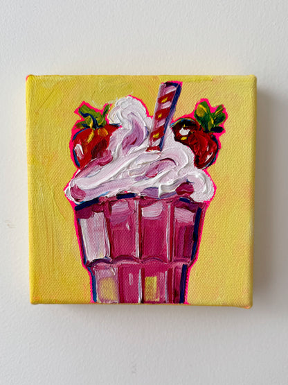 Mini Milkshake, 5x5 Inch Original