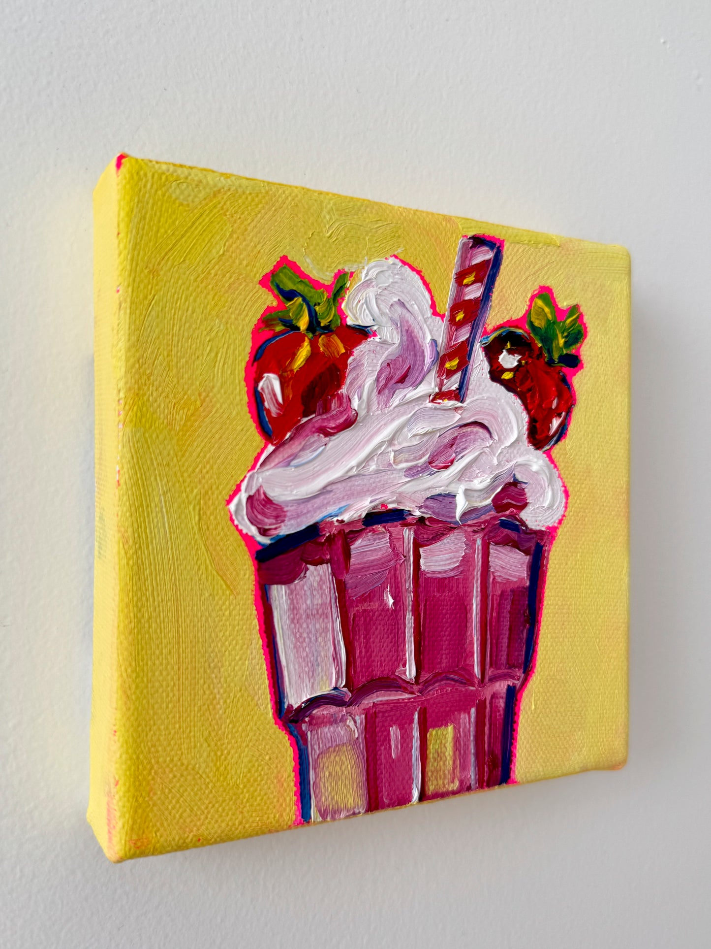 Mini Milkshake, 5x5 Inch Original