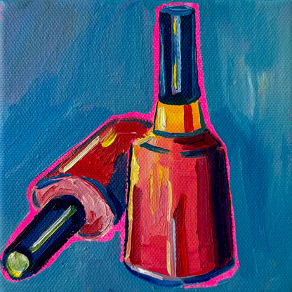 Mini Nail Polish Bottles, 5x5 Inch Original