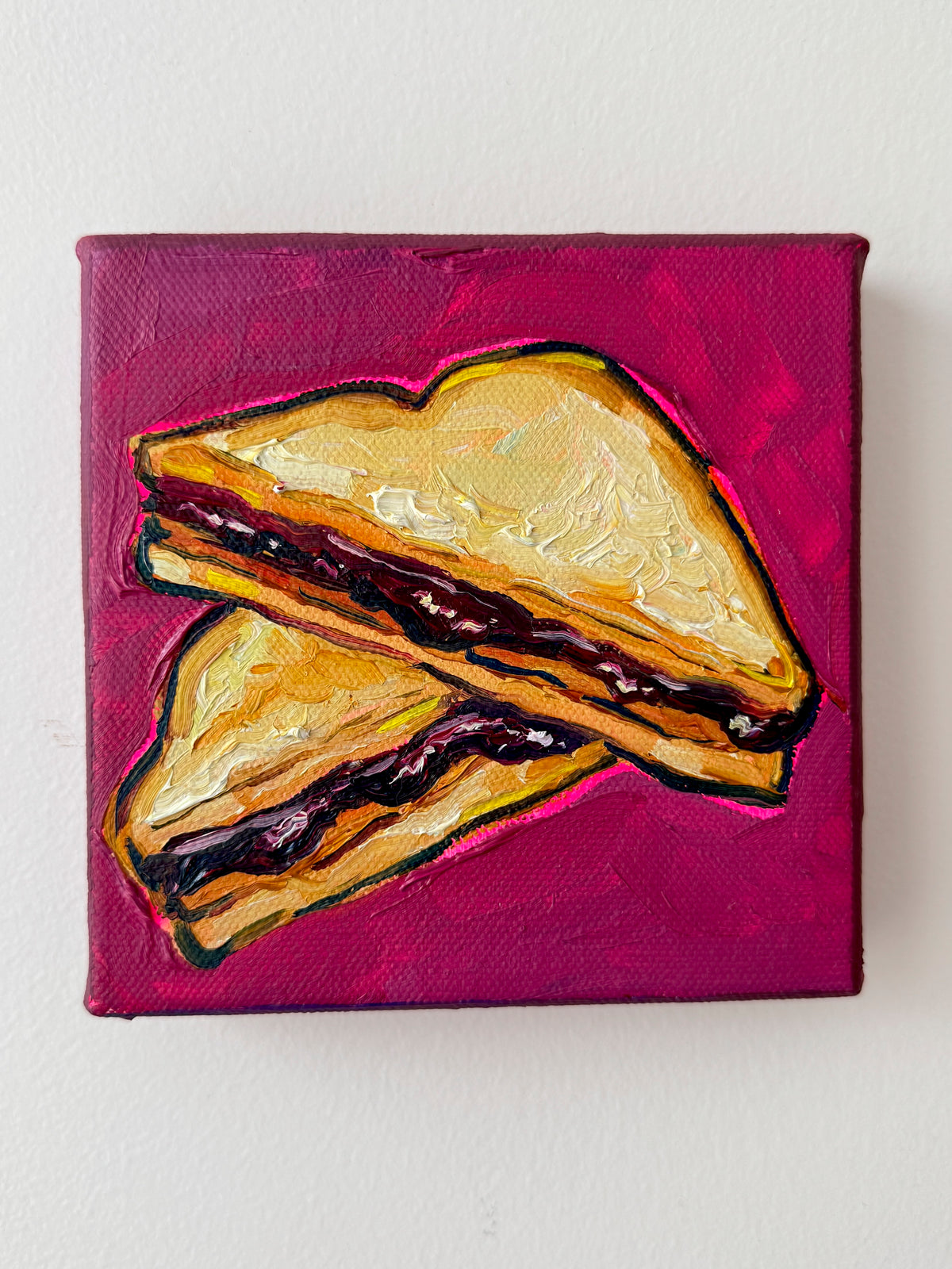 Mini PB&J, 5x5 Inch Original